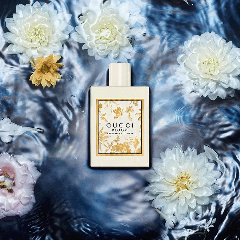 Gucci Bloom Ambrosia D'Oro | Perfume Floral Amaderado de Lujo
